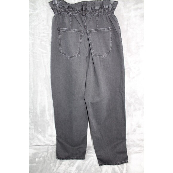 OSOS Design Flare Straight Leg Fit Women Size 28 Waist Black Jean - Picture 2 of 9